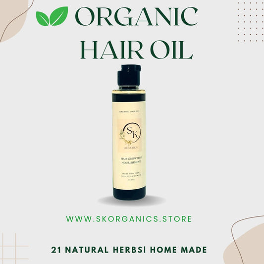 SK Organic Hair Oil - 150ml